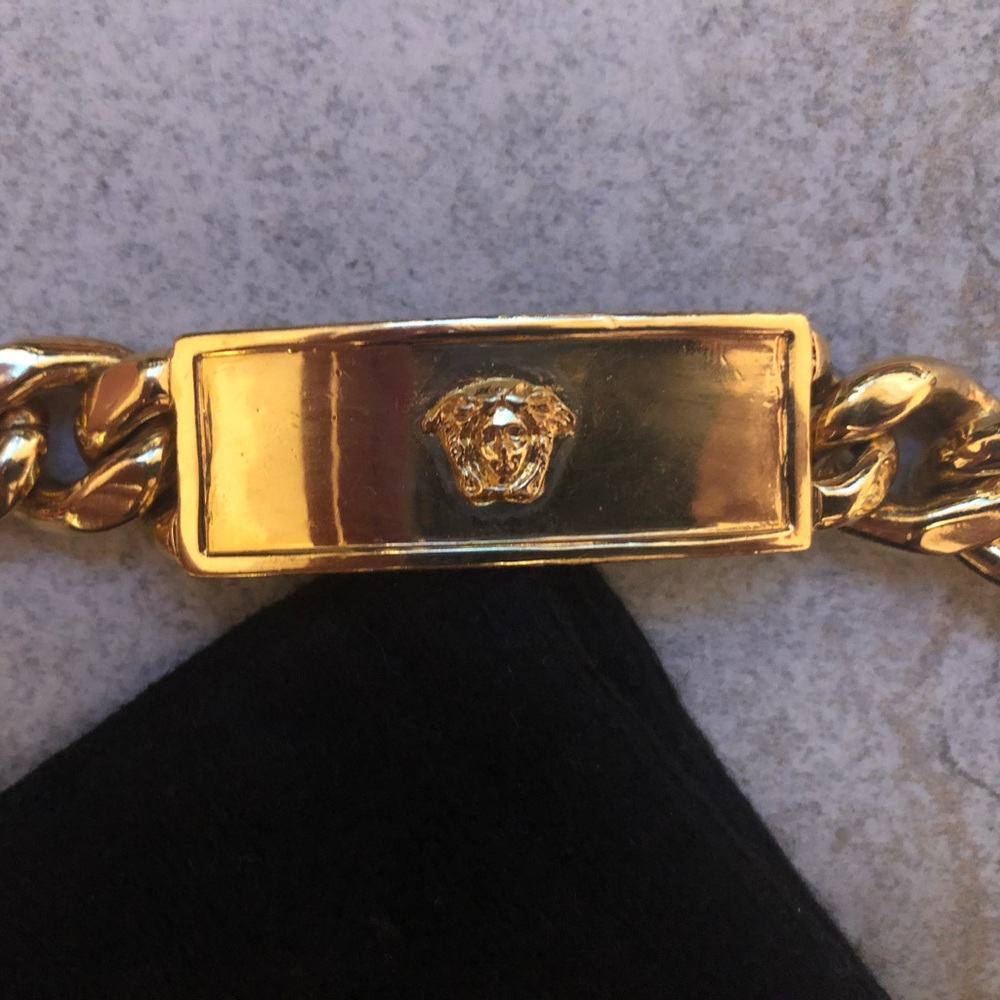 SOLD!!!bracelet stamped Gianni Versace 100%